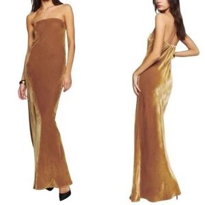 Reformation SzSm Sylvania Velvet Dress